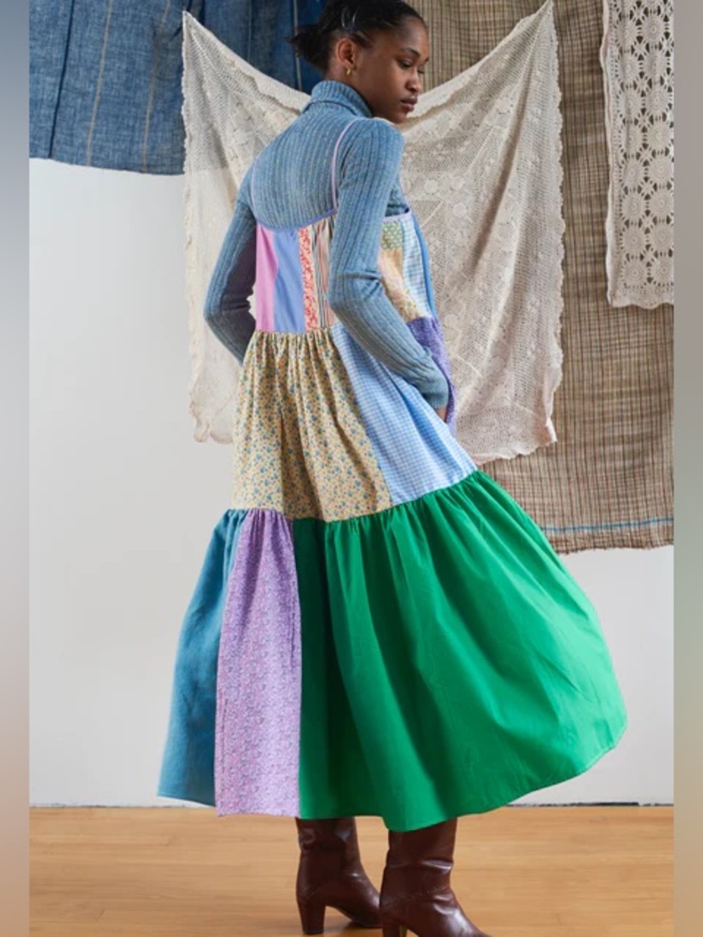 LA RÉUNION Patchwork Dress